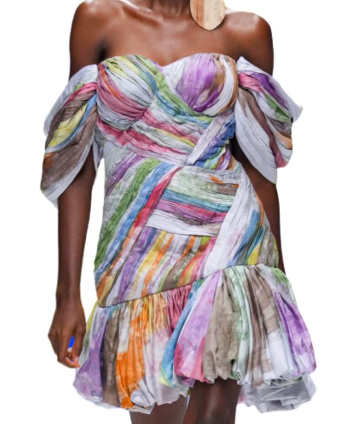 Adanna Mini Bubble dress