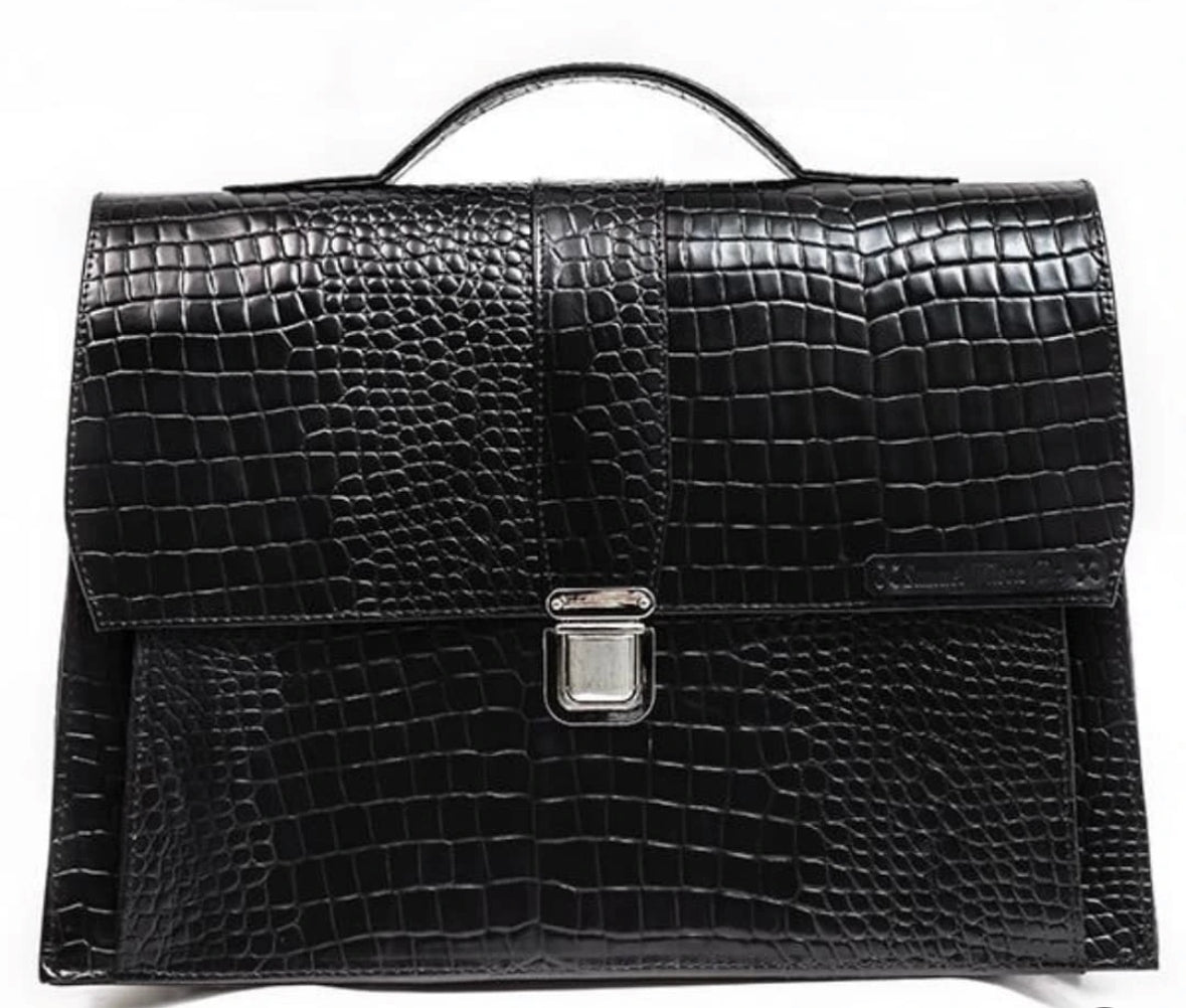 Yebo embossed croc bag